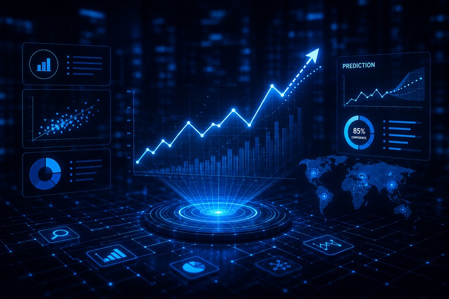 Turn data into insights and predict future trends to make smarter business decisions.