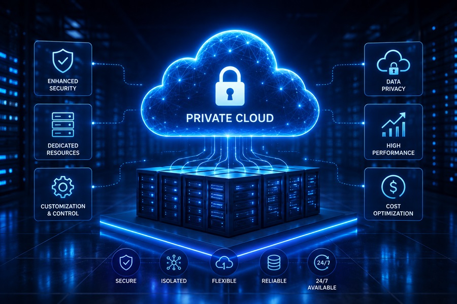 Build secure, high-performance private cloud environments tailored to your business needs.